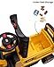 Best Ride On Cars CAT Excavator Push Car – Licensed Caterpillar Ride-On Digger Toy for Kids with Rotating Bucket & Under-Seat Storage – Construction Vehicle for Toddlers