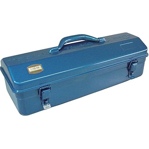 TRUSCO (Torasuko) Mountain-Shaped Tool Box 433X168X173.5 Blue Y-410-B Cover
