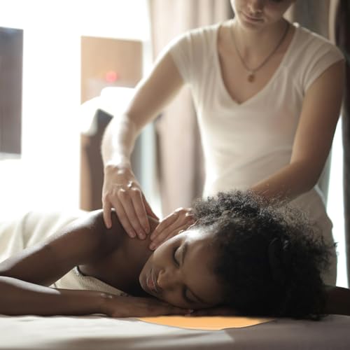 Coussin massage silicone visage pour éviter les marques de table