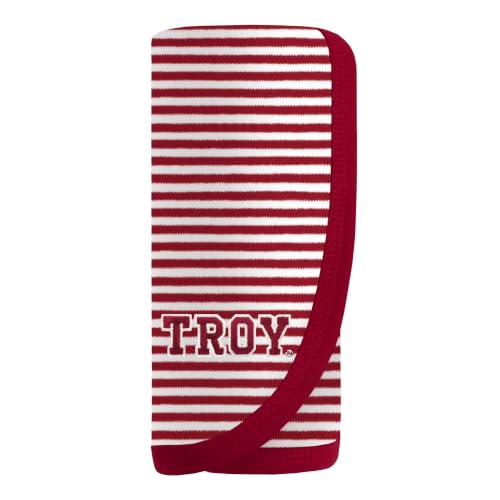 Image of Creative Knitwear College Baby NCAA Infant Striped /Solid Blanket, Unisex, One Size 37.5 X 33.5