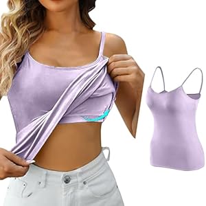 Generisch Damen Basic Tank Top mit BH