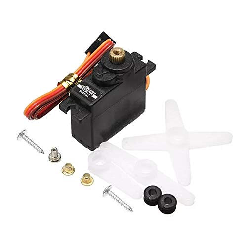 ETbotu - Drone motor JX PDI-1171MG Servo Analógico Micro Núcleo Engranaje Metal 17 g RC Cover