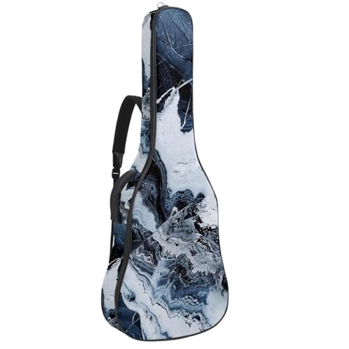 Sac à dos pour guitare basse et acoustique étanche à motif marbre pour vos cours