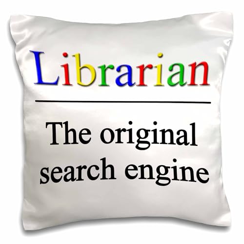 3D Rose Librarian Search Engine Pillow Case 16x16