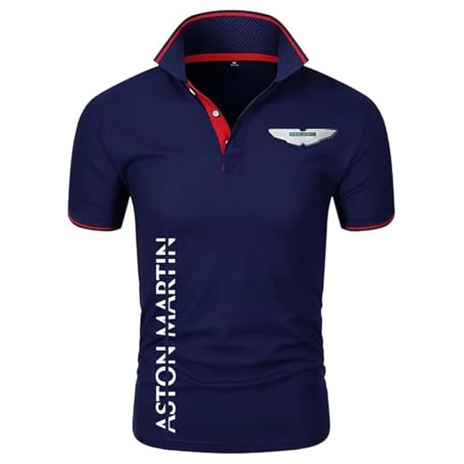 Camisetas Polo Casuales para Hombre Y Mujer A.s.t.O.n M.a.r.Ti.n, Camisetas De Fitness Transpirables De Manga Corta con Estampado para Hombre, Camisetas De Ciclismo De Verano Cómodas