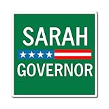 Sarah Huckabee Sanders Magnet Green Sarah Huckabee Sanders for Arkansas Governor Car Magnet Bumper Sticker USA Made