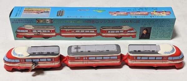 【激レア&美品】小田急ロマンスカー 7000形 LSE ブリキ おもちゃ 3両 Amazon | ブリキ玩具 小田急ロマンスカー 7000形 LSE 式3両連結