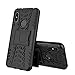 Xiaomi Mi A2 Lite Cover Hybrid DWaybox Rugged Heavy Duty Armor Hard Back Cover Case with Kickstand for Xiaomi Mi A2 Lite/Redmi 6 Pro 5.84 Inch (Black)