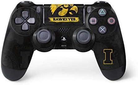 Skinit Decal Gaming Skin Compatible with PS4 Controller - Officially Licensed University of Iowa Design