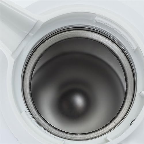 Tetera eléctrica de acero inoxidable 2L blanca miniatura 3