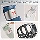 Promixx Pursuit Shaker-Flasche - einwandige Edelstahl Protein Shaker Bottle, super glatte Shakes, 950ml, Schwarz
