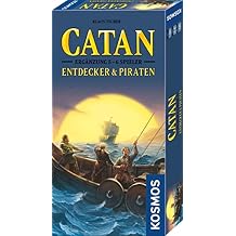 Kosmos 682767 Catan Explorer and Pirate Supplement for 5-6 People, Supplement to the Expansion Explorers & Pirates, from 12 Years for 2-6 People, Settlers of Catan
