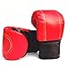 CMLLING Guantes de combate, guantes de boxeo, guantes de boxeo para adolescentes y adultos, para sparring, kickboxing, Muay Thai, artes marciales y artes marciales mixtas (rojo)