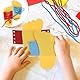 2 Stück Schuhe Binden Lernen Kinder, Spielzeug Zum Einfädeln Und Aufwickeln Aus Vliesstoff, Spielzeug Zum Schnüren Von Hausschuhen, Schleife Binden Lernen Kinder, Schnürsenkel Binden Lernen Kinder