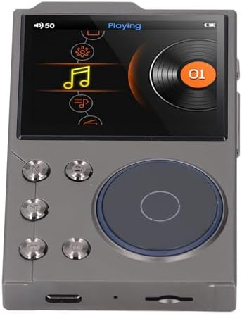 MP3 Player , Hi Res Player, Digital Music Player Bluetooth 5.3 Lossless DSD FLAC HD HiFi Portable MP3 Player