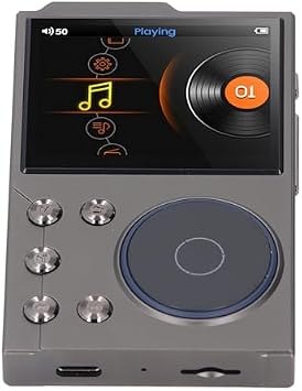 MP3 Player , Hi Res Player, Digital Music Player Bluetooth 5.3 Lossless DSD FLAC HD HiFi Portable MP3 Player