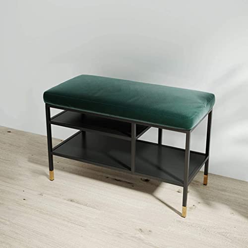 Banc à chaussures en structure métallique robuste et assise confort - 3