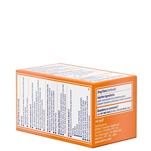Motrin 300450409805 Ib Liquid Gels, Ibuprofen 200 Mg, Pain Reliever & Fever Reducer Minor Arthritis Pain thumb #20