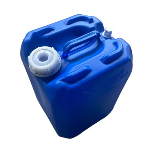 TriceEssentials 5 Gallon Hedpack with Cap | Carboy | Brewing & Fermentation | Stackable | BPA FREE- Food Safe (BLUE)