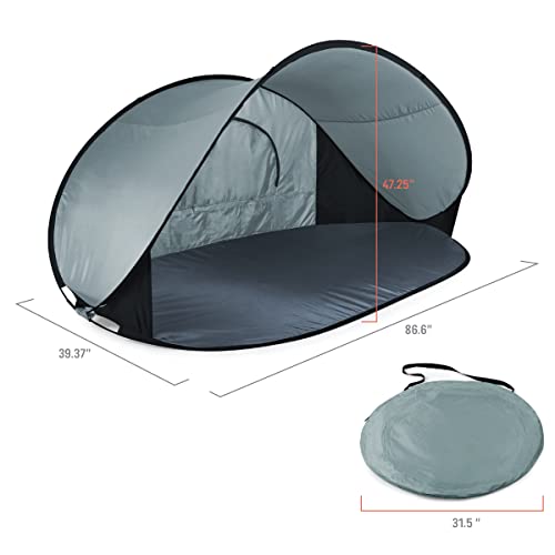 Image of Picnic TIME NFL Manta Portable Beach Tent - Pop Up Tent - Beach Sun Shelter Pop Up