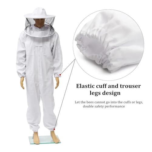 Traje de abeja con velo integrado para una protección completa XL 4