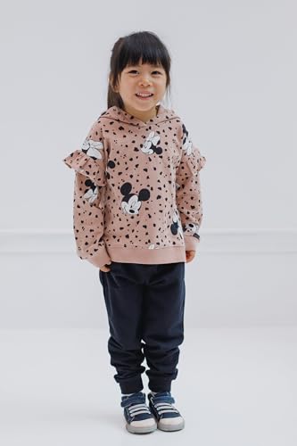 Image of Disney Girls' Fleece Hoodie and Jogger Set for Baby & Kids