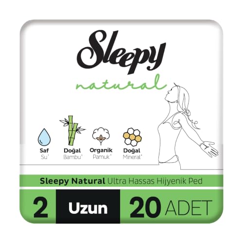 Natural Ultra Hassas Hijyenik Ped Uzun 20 Adet Ped