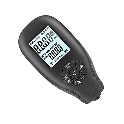 Medidor digital de espesor para pintura de autos miniatura 1