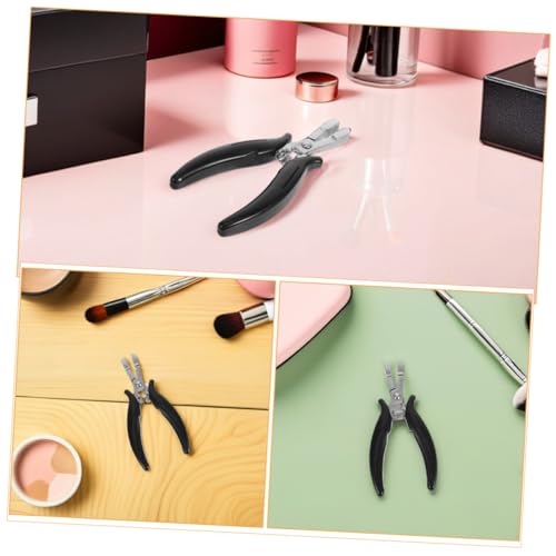 Pince à extensions de cheveux avec grip sécurisé en métal résistant - 3