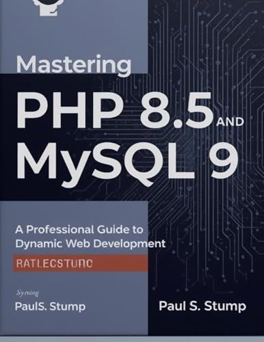 Mastering PHP 8.5 and MySQL 9: A Professional Guide to Dynamic Web Development (The New Time Developers)