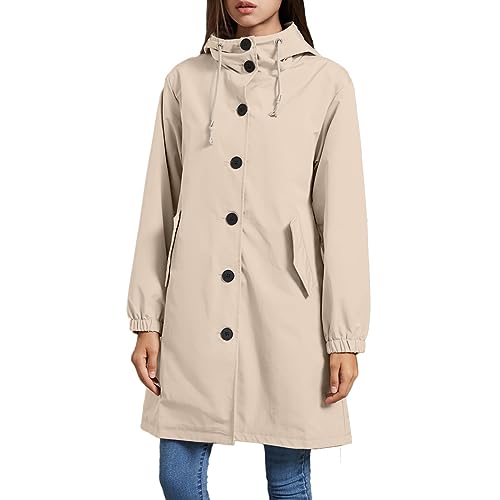 Manteau long femme à capuche chaud et veste ample grande taille pour hiver