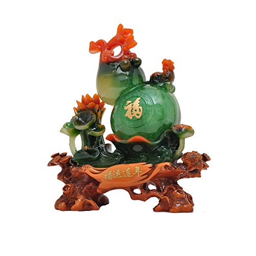 Wu Lou Feng Shui ornement artisanal cadeau idéal salon et maison