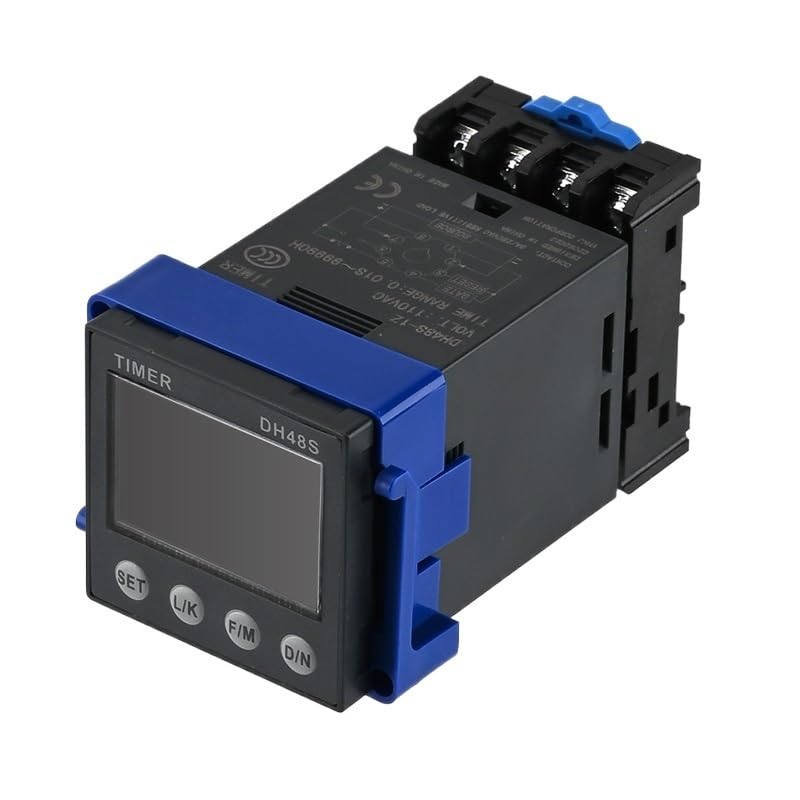DH48S-2ZH AC220V DH48S Relè temporizzato digitale di precisione Ciclo programmabile con base presa