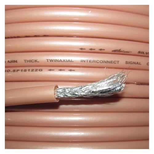 Cable de señal de audio plateado SP18122G blindado de 1,0 m de longitud 3