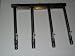 4 Stainless Steel Burners and Electrode Set and Burner Support for Uniflame Bbq Grill Gbc850w, Gbc850w-c, Gbc850wng-c