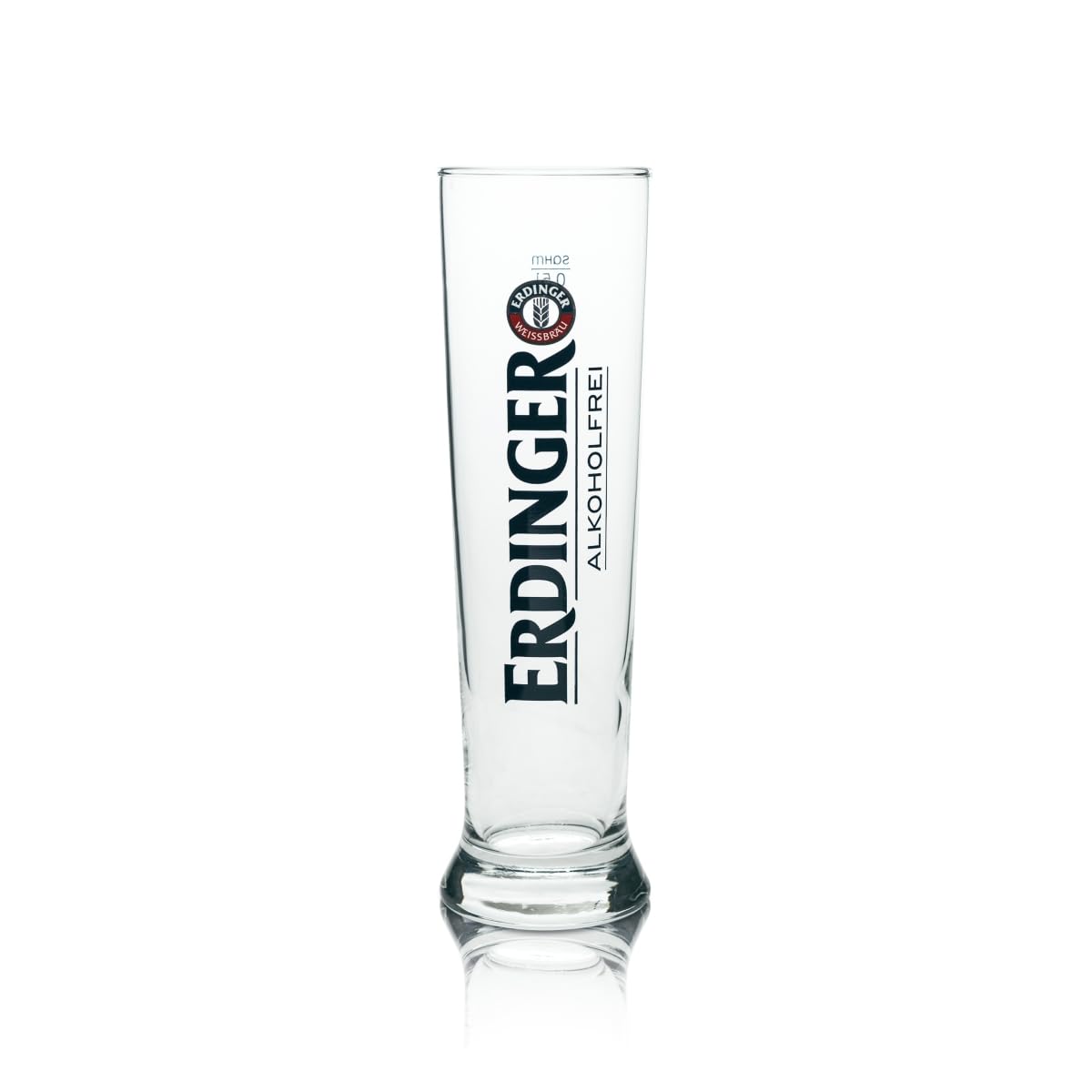 6x Erdinger Alkoholfrei Weizenbierglas 0,5L, Gläser, Bierglas, Markenglas, Weißbierglas (ohne Flaschenausgießer)