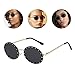 GALPADA Sunglasses Gafas Mujer Sol Birthday Outdoor Glasses Ladies Sunglass Oval Nose Chains Beach Eyewear Miss Fashion Decorate Metal