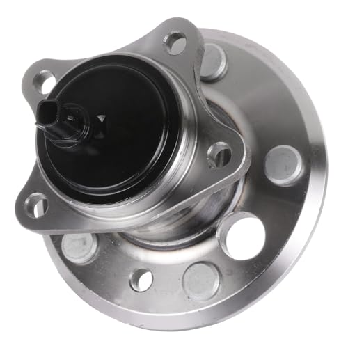 Image of Detroit Axle - FWD Pair Rear Wheel Bearing and Hub Assembly for 2013-2018 Lexus ES350, 2013-2020 ES300h 5 Lugs w /ABS, 2013 2014 2015 2016 2017 2018 512541 512542