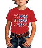 4th of July Bow Flag Shirt Kid-Cute Bow Girl Tee Tops 250 Years America Boy Tops Patriotic Toddler Short Sleeve