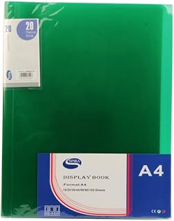 bernasos display book SIMBA A4 20 POCKETS 8512