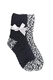 Fashion by Mirabeau Popcorn Socks with no-slip grippers - Set of 2 - OSFM