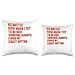 Someone Always Finds My Crazy Button tees No Matter How Much I Try to Be Nice Someone Always Finds My Throw Pillow, 18x18, Multicolor
