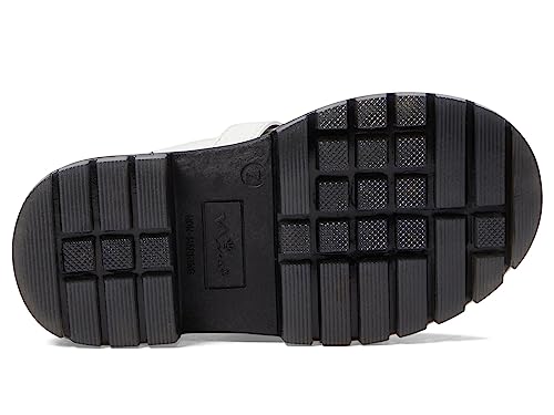 NINA Girl's Kathy (Toddler/Little Kid/Big Kid) White Crinkle Patent 2 Little Kid M3