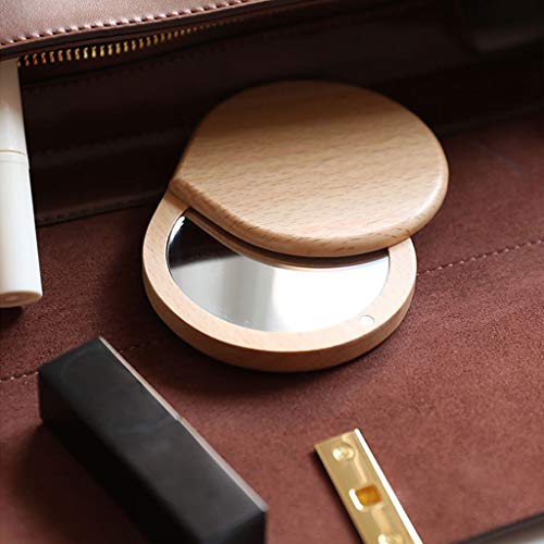 Espejo de Maquillaje Portátil de Madera Maciza SUNESA miniatura 5