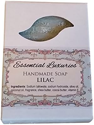 Lilac Soap - Exfoliating - Poppy Seed