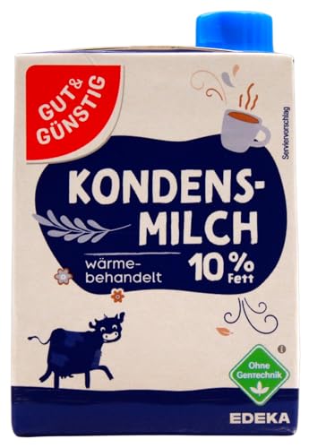 Gut & Günstig Kondensmilch 10% 16er Pack (16 x 340 g)