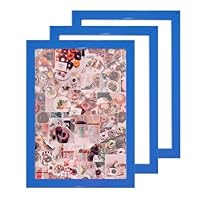 Amazon.co.jp: 壁を傷めず飾れる クリアファイル 額縁 (3枚