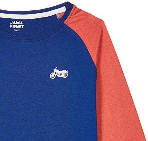 Image of Amazon Brand - Jam & Honey Boy's Regular Fit T-Shirt (Pack of 2)