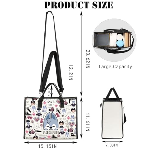Image of JNIAP Korean Group Stay Crossbody Bag Korean Group Stay Wolf Gifts I'm Foive Gifts Stay Merchandise Stay Wolf Shoulder Bag