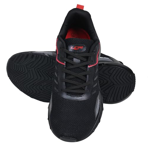 Image of Lancer Mens Energy-30blk-red Running Shoes